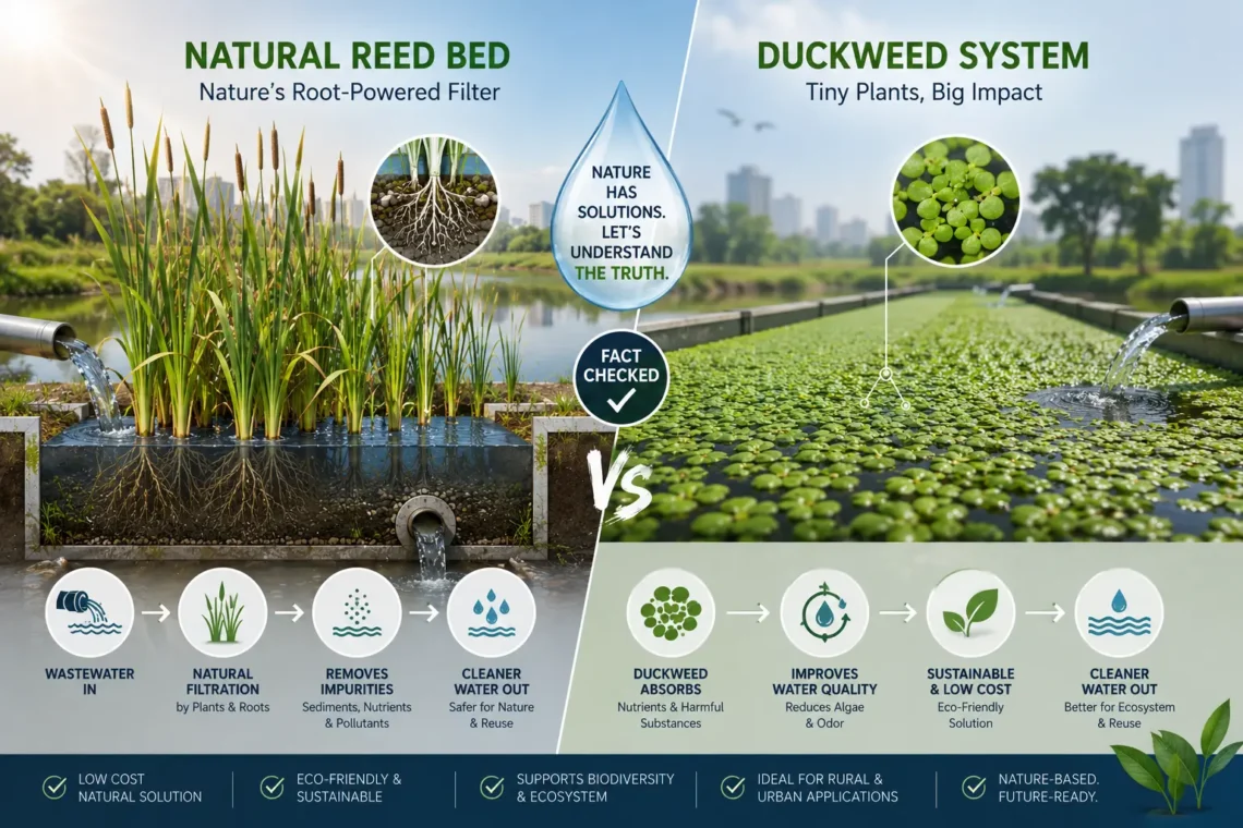 Green to Filter: The Fact-Checked Truth Behind Natural Reed Bed & Duckweed Water Systems