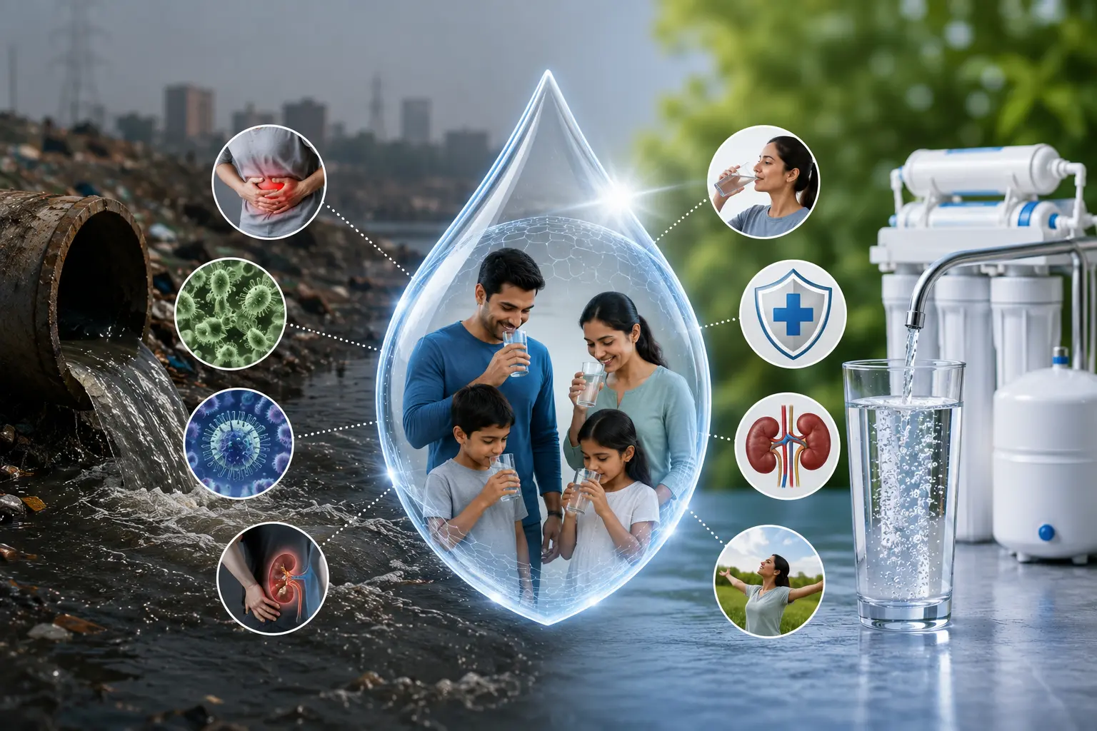 Health Effects of Polluted Water