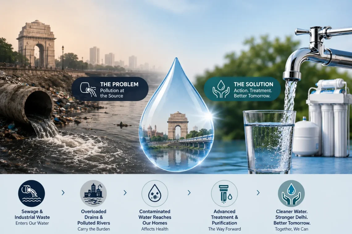 Where Delhi’s Water Pollution Begins and What’s Being Done to Stop It